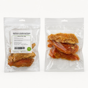 Getrocknetes Hühnerfilet aus reinem Huhn für ihren Hund