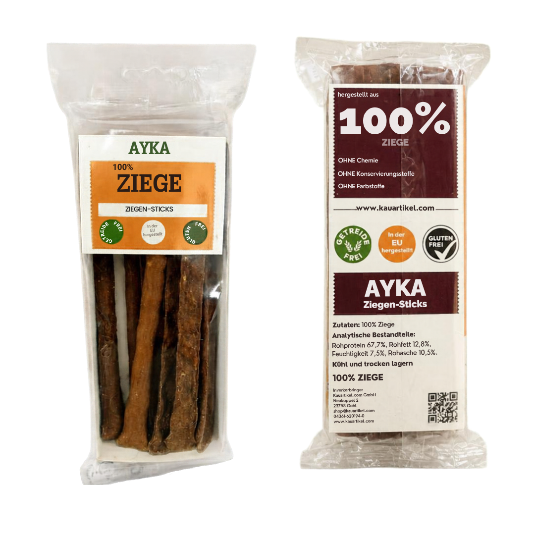 AYKA Ziegen-Sticks 100 % Ziege – 50 g